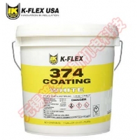 K-Flex 374 white Water-Based UV Protective Coating 1gal